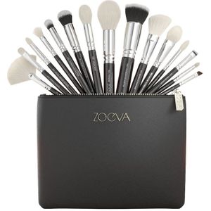 ZOEVA - The Artists Brush Set - Penselen Set - Zilver - 1 Stuk