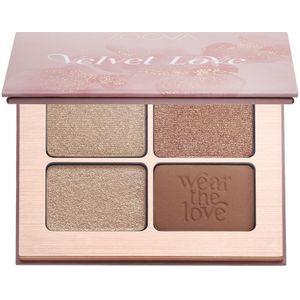 ZOEVA Velvet Love Eyeshadow Quad oogschaduw palette Tint Dreamy Rose Golden Eyes 4x1,5 gr