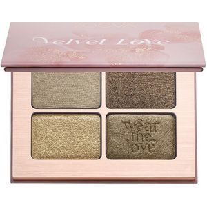 ZOEVA Velvet Love Eyeshadow Quad oogschaduw palette Tint Emerald Green Eyes 4x1,5 gr