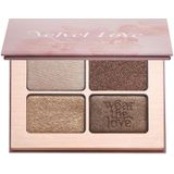 ZOEVA - Velvet Love - Oogschaduw Palette - 4 x 1,5 g - Hoog Gepigmenteerd