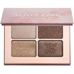 ZOEVA - Velvet Love - Oogschaduw Palette - 4 x 1,5 g - Hoog Gepigmenteerd