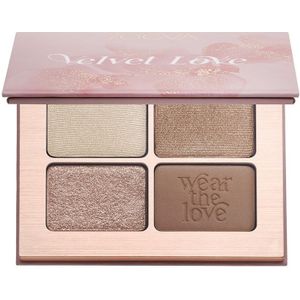 ZOEVA - Velvet Love - Oogschaduw Palette - 4 x 1,5 g - Hoog Gepigmenteerd