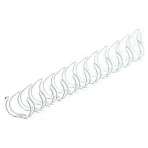 100 LMG Drahtbinderücken weiß für 50 Blatt