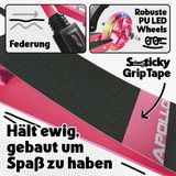 Apollo Skyracer - Step - LED Wielen - Opvouwbaar - Schokdemping - 145 mm