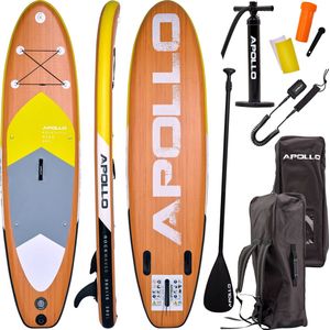 Apollo Opblaasbare Stand Up Paddle Board SUP - Wood