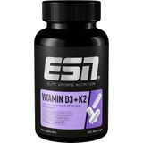 ESN - Vitamine D3 K2 - 120 Capsules - Vegan - Made in Duitsland