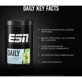 ESN - Daily Creatine - Poeder - Groene Appel - 480 g - 20 Porties - Met Creatine en L-Glutamine