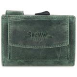 SecWal Creditcard etui RFID leer 9 cm grün
