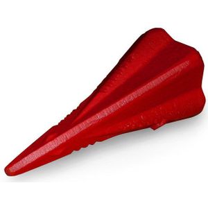 Kloofwig - Rood - Koolstofstaal - 17 cm