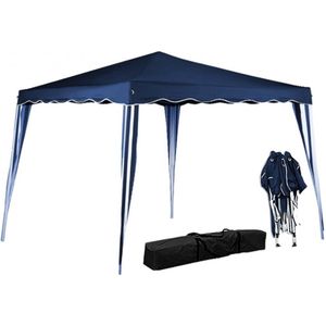 EezyLife Opvouwbare Partytent - 3 X 3x 2.5 M - Blauw