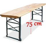 Biertent Tafel 170x50x75-105cm In Hoogte Verstelbaar