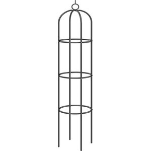 Gardebruk 2x Rozenzuil 200 x 40cm Metaal Stabiel Weerbestendig Tuin Rozenboog Trellis Klimplanten