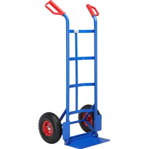 Gardebruk Steekwagen – Opvouwbaar & Luchtbanden Tot 200kg – Blauw