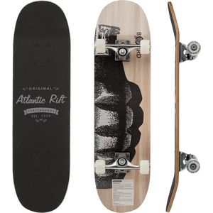 Atlantic Rift Skateboard - ABEC 9 Kogellagers - 80x24cm Houtlook