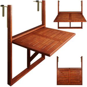 Balkontafel Inklapbaar - Acaciahout - 65x45x87cm