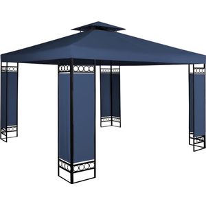 Deuba Paviljoen Lorca blauw 3x3m