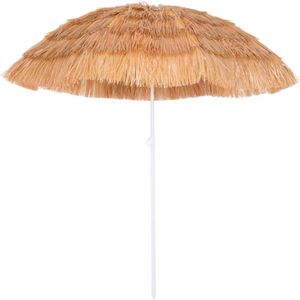 Kingsleeve Parasol Hawaii - 160 cm Rond - Beige