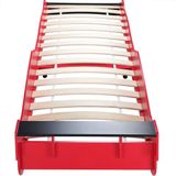 Casaria Kinderbed Formule 1 – Incl. Lattenbodem 200x90cm – Rood