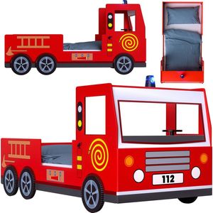 Kinder Feuerwehrbett Noah 200x90 cm