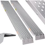 2 MONZANA Oprijplaten – Antislip Geperforeerd Staal - Tot 400kg