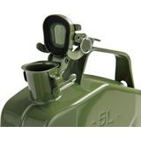 Monzana - Metalen Jerrycan - 5L - Set van 3 - Inclusief Schenker