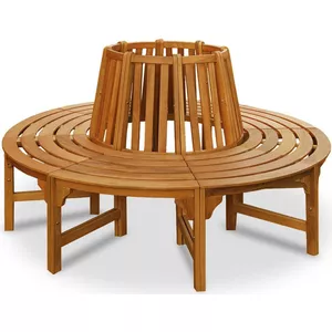 Casaria Tuinbank Maxima – 3-zits, 152 Cm, FSC Eucalyptus, Weerbestendig, Bruin – Voor Binnen En Buiten