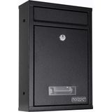 Monzana Brievenbus zwart 32x22x9cm