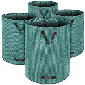 Gardebruk 4x Tuinafvalzak 77x67cm Opvouwbaar - Groen