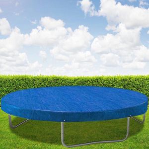 Monzana Afdekhoes trampoline blauw Ø366cm