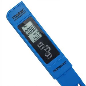 Digitaler Wasserzähler mit LCD-Display 3in1 - TDS-EC und Temperaturmesser