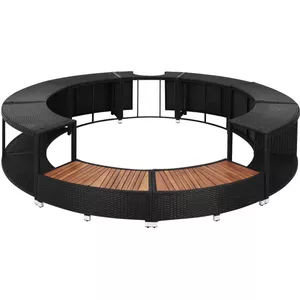 KESSER® Pool Zonnefolie, 400 µm, rond 400 cm, zwembadafdekking, flexibel op maat te snijden, zwembadzeil voor waterverwarming, zonneafdekking met schaar, gattang en 12 ogen