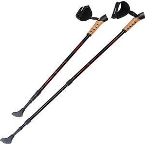 Nordic Walking Stokken Telescopische 1 paar Rood