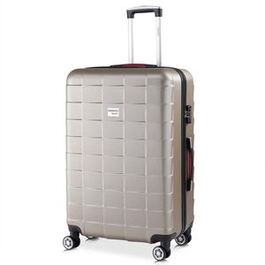 Koffer Trolley Wielen TSA Slot Maat XL Champagne