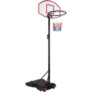 Sportana Basketbalstandaard - Hoogte Verstelbaar - 179-209cm