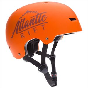 Deuba Skate Helm – Voor Kinderen van 3 tot 13 jaar – Maat M Oranje