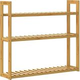 Wandregal Bambus 54x60x15cm