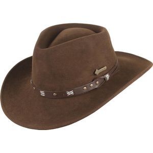 Vilt hoed Scippis EMERALD bruin, XL