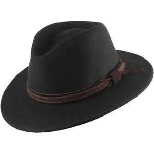 Vilt hoed Scippis Boston zwart, XL