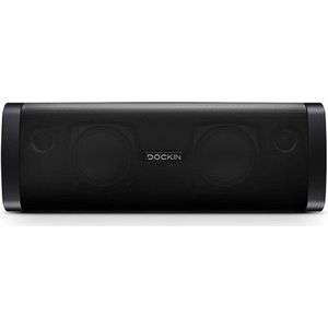 DOCKIN D FINE - Bluetooth Speaker - Zwart - Draadloos - Waterdicht