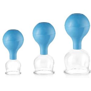 Pulox - Ventouses - Glas - 40 mm, 52 mm, 62 mm - Set van 3