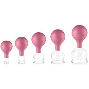 Cupping-Set - 5 Glazen - Professioneel - Voor Cuppentherapie