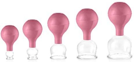 Cupping-Set - 5 Glazen - Professioneel - Voor Cuppentherapie