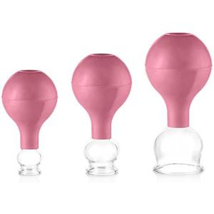 Pulox - Lot van 3 - Ventouses - Glas - 25 mm, 32 mm, 40 mm