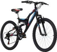 KS Cycling Jugendfahrrad "Zodiac", 18 Gang, Shimano, Tourney Schaltwerk, Kettenschaltung, für Herren, Kettenschaltung