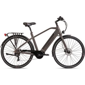 Hollandia Fiets (elektrisch) Alu E-Citybike Heren Hollandia Mantova 28'' grijs 7 versnellingen - 52 cm