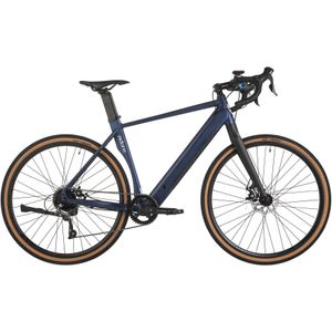 ADORE E-Gravelbike 28"" Alu Gravel Tourenfahrrad GTR-770 Heckmotor 30NM / 10Ah Dunkelblau matt