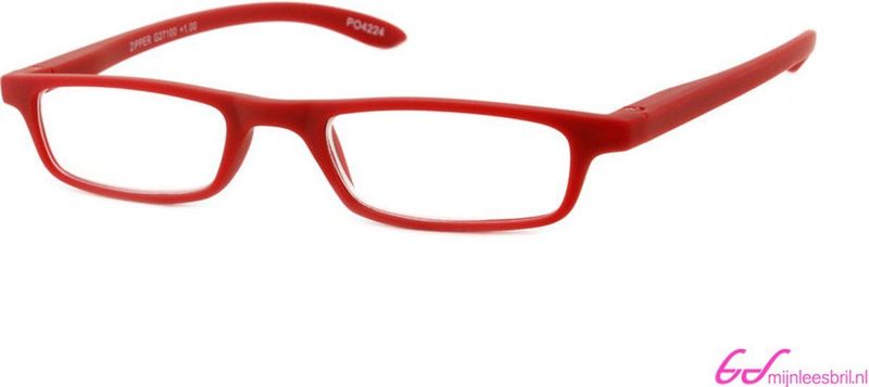 I Need You - Zipper - Leesbril - Mat Zwart - Lichtgewicht - Unisex