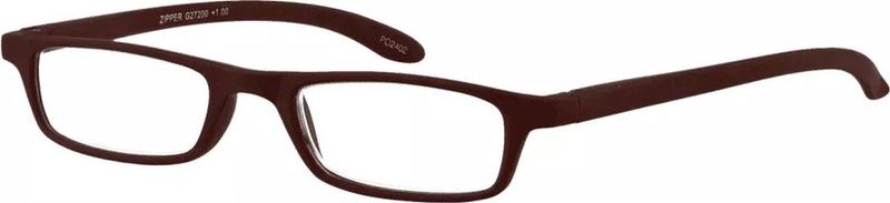 Zipper Leesbril - Bruin - Kunststof