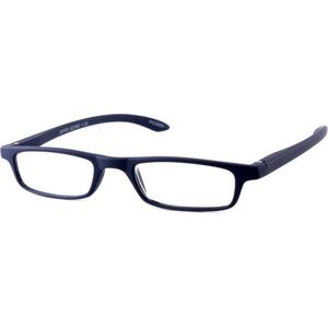 ZIPPER G27300 blau Kunststoffbrille im Etui Federtechnik +1.00 dpt