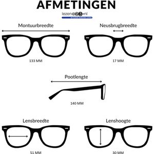 I Need You G15500 Leesbril Feeling +2.00 Zwart - Rechthoekig